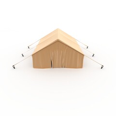 3d Render Military Tent Grade Shelter for Harsh Weather and Expeditions Sheltent © SR 3D VISUAL
