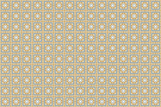 seamless pattern with floral elements