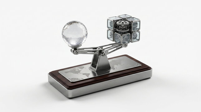 Executive balancing vision with operational execution