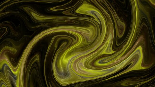 Orange and Yellow Neon Fluid 15s Seamless Loop Motion Background