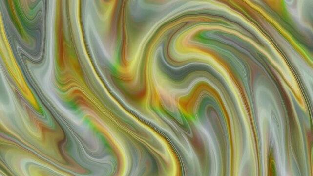 Orange and Yellow Neon Fluid 15s Seamless Loop Motion Background