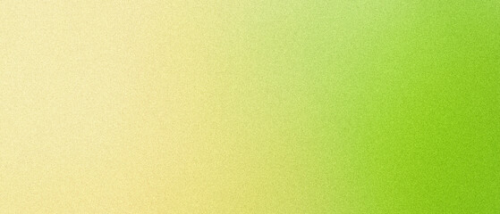 Fototapeta premium Abstract yellow to lime green gradient textured background banner