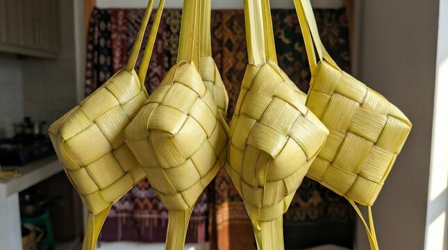 Ketupat rice cakes