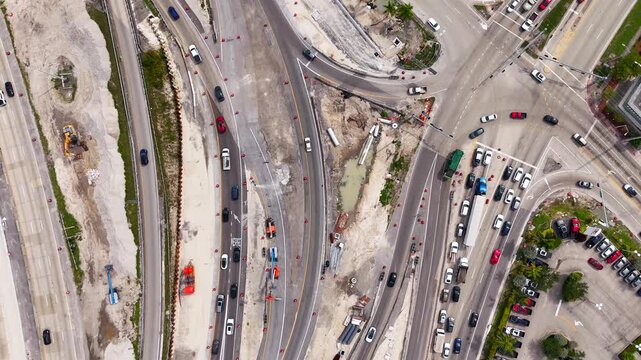 GGI project Miami Golden Glades Interchange construction stages