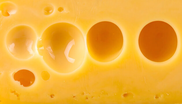 Golden melted cheese macro with creamy texture, rich flavor, appetizing food background, close-up delight.