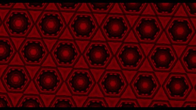 Floral pattern abstract mandala design features dark repeating center. Pattern animation loop is clean.