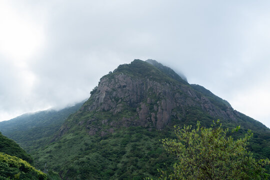 台湾の基隆山東峰