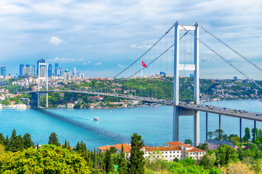 Bosphorus Bridge, Istanbul, Turkey