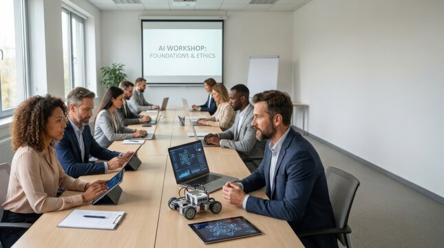Professional AI Workshop on Foundations and Ethics in Modern Business