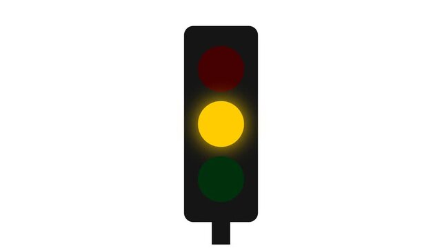 Traffic Control Signal Animation