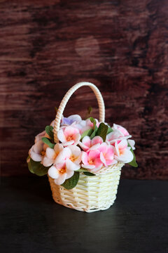 Delicate handmade soap flowers gathered a beautiful bouquet, gentle floral arrangement crafted with care, perfect as a gift or home decoration.