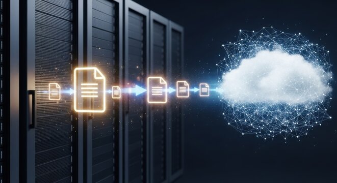 Data Transfer from Servers to Cloud Storage