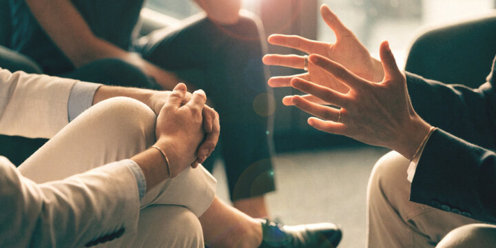Business development and group conversations to share experiences through discussion and advice