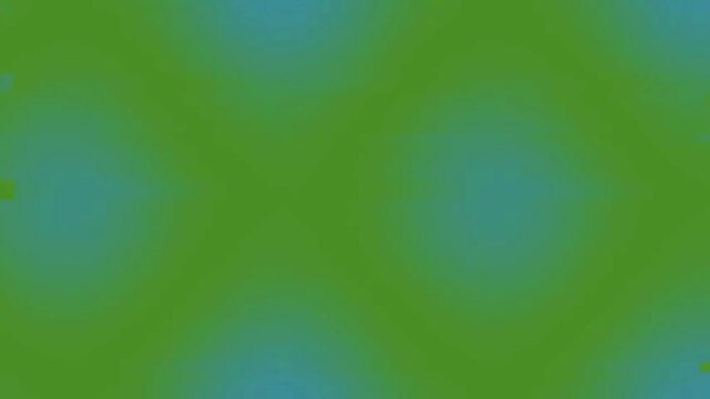 Abstract Blue Green Blurred Shapes Moving In Soft Light