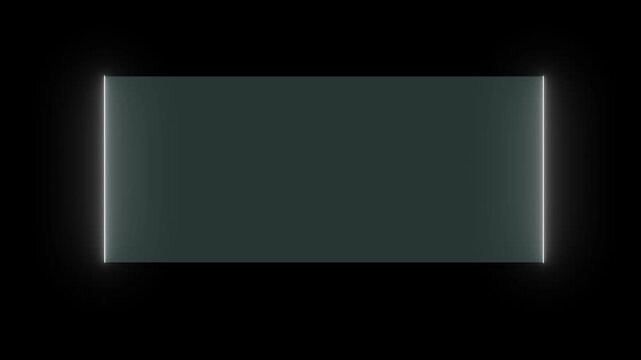 HUD Square Frames ,HUD GUI futuristic element Sci-fi concept design. Callouts title. Modern banner, frame of lower third. Neon hologram screen overlay Circle Abstract Digital Technology.4k video.