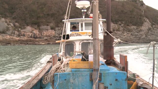 Korea fish trap fishing octopus crab eel rockfish seafood fishery ocean marine product 한국 통발 어업 문어잡이 게 문어 붕장어 우럭 해산물 수산물 바다 어장 어촌 수산업 생선 식재료
