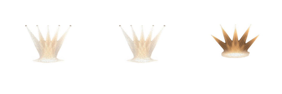 Gold Crown PNG Clipart Set, Glowing Light Tiara Royal Princess Cutouts, Transparent Background Queen Imperial Collection for Birthday Cards, Party Invites, Logo Design, Sublimation Printing and DIY Cr