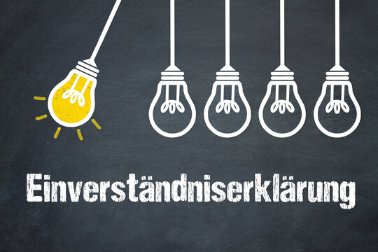 Einverständniserklärung	
