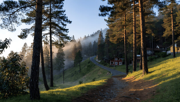 autumn in the forest