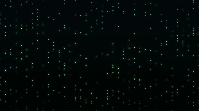 Particles Glowing Particles Orbital Energy Floating In Dark