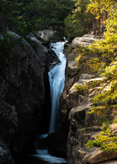 waterfall in rocks © TheLetter
