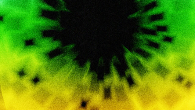 Abstract Green Film Grain Light Ray Texture Background