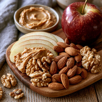 Healthy snack combining fiber and healthy fats to promote stable blood sugar and mindful eating.
