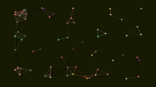 Abstract Network Elements Tracking in Dim Dark Setting