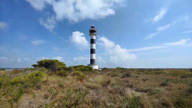 Punta de la Banya, Faro de la Banya, Delta de l'Ebre
