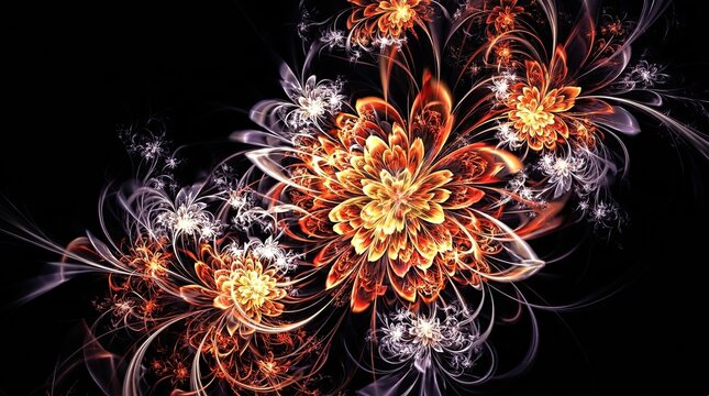 fractal flame background