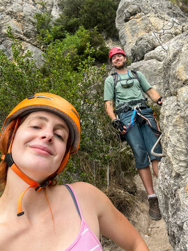 Selfie climbers 