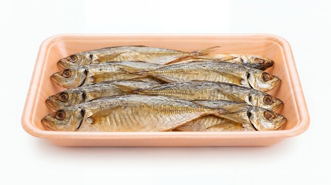 fish on a plate