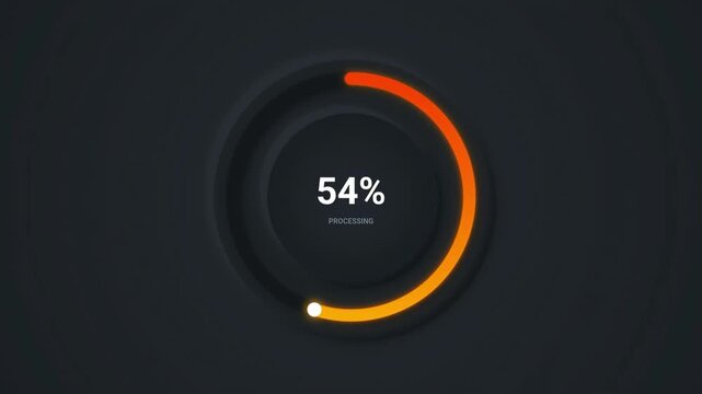 Neumorphic Soft UI Radial Progress