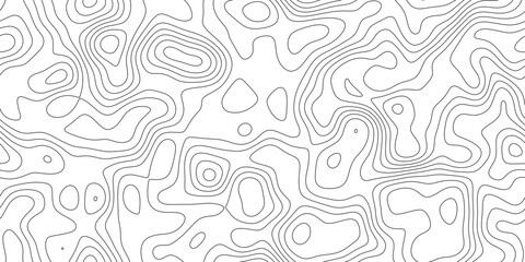 Modern abstract contour terrain background, abstract hand drawn terrain lines with ridge and valley detail, for cover, banner and social media. © hossain