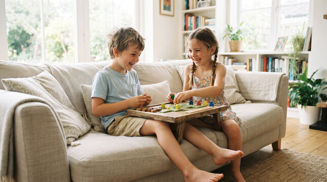 couple watching tv