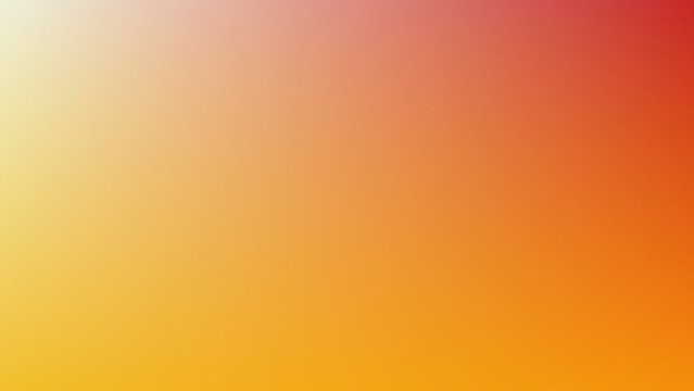 Abstract soft gradient background with grainy texture in warm orange and yellow tones grain background