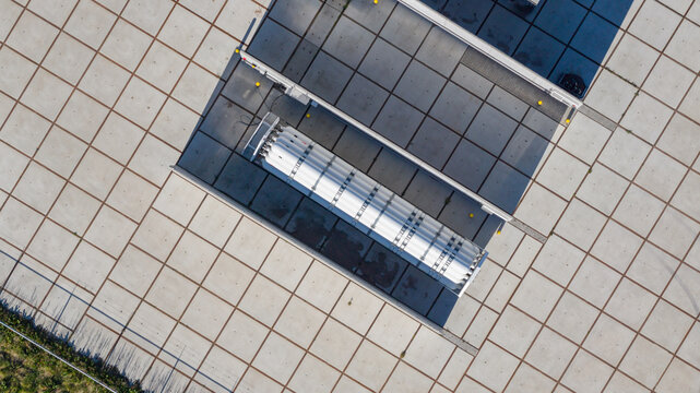 Aerial view of Hydrogen Pilot for Household Energy Transition