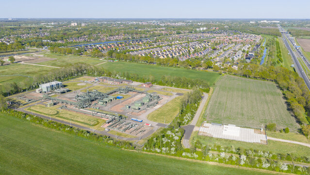 Aerial view of Hydrogen Pilot for Household Energy Transition