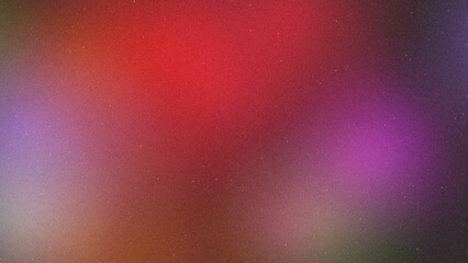 Vibrant red and purple gradient with soft grain and tiny white star dust for cinematic backdrop. © Hiro's design