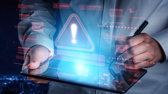 Password security breach warning with red asterisk box, cybersecurity alert, lock icons, and critical vulnerability signals in digital system access Marrow