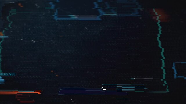 Artificial intelligence intro. Anomated IA promo.