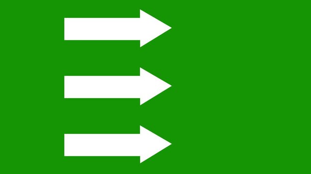 Directional Arrow Animation | Animated Pointer Motion Graphics Overlay