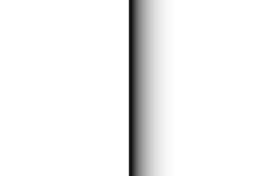 White sheet edge casting a subtle gradient shadow on a transparency checkerboard background, creating a minimalist overlay template for designs and visual content
