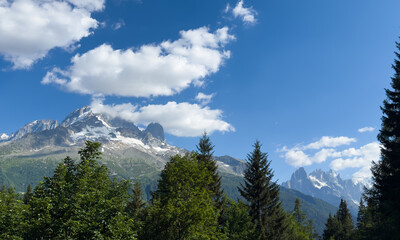 Obraz premium Rocky mountains. Travel view wilderness nature tranquil scenery