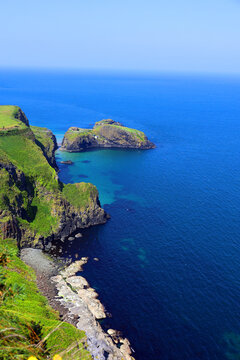 Cliffs of Moher are sea cliffs located at the southwestern edge of the Burren region in County Clare, Ireland.