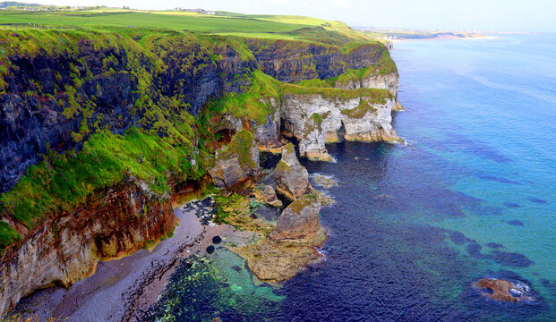 Cliffs of Moher are sea cliffs located at the southwestern edge of the Burren region in County Clare, Ireland.