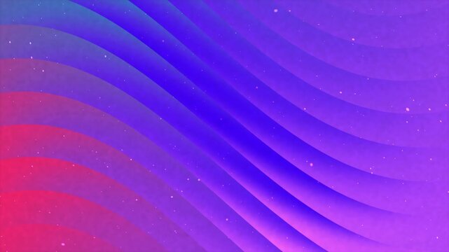 Abstract background with flowing wavy lines in vibrant purple and pink gradient colors.