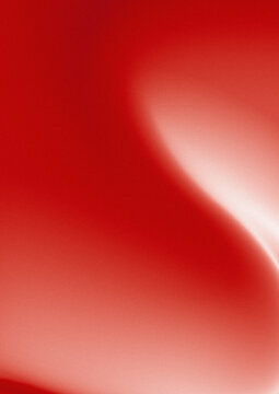 Abstract red background, with soft gradient, curves and smooth, fluid light flow patterns
