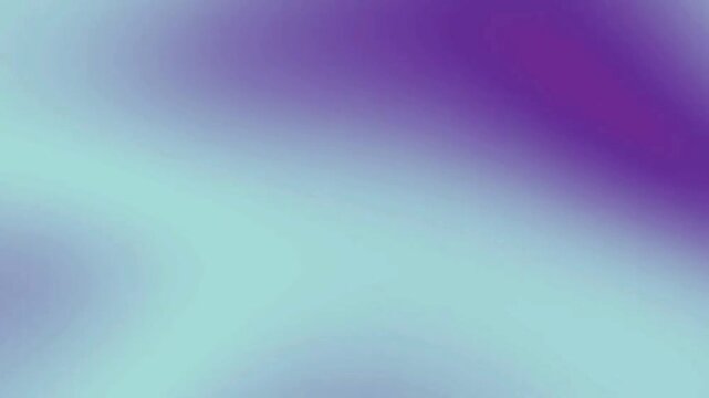 Abstract Color Gradient Scene Shifting and Blending in Soft Purple Turquoise Light