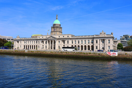 The Custom House is a neoclassical 18th century building in Dublin, Ireland which houses the Department of Housing, Local Government and Heritage. 
